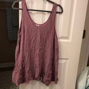 Free People Lavender Top